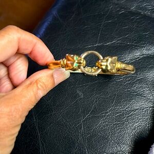 18K Gold Panther with Emeralds - Excellent Condition